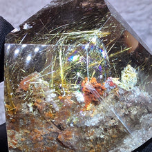 Load image into Gallery viewer, Golden Rutiles in Quartz Display – Manifestation &amp; Abundance Energy
