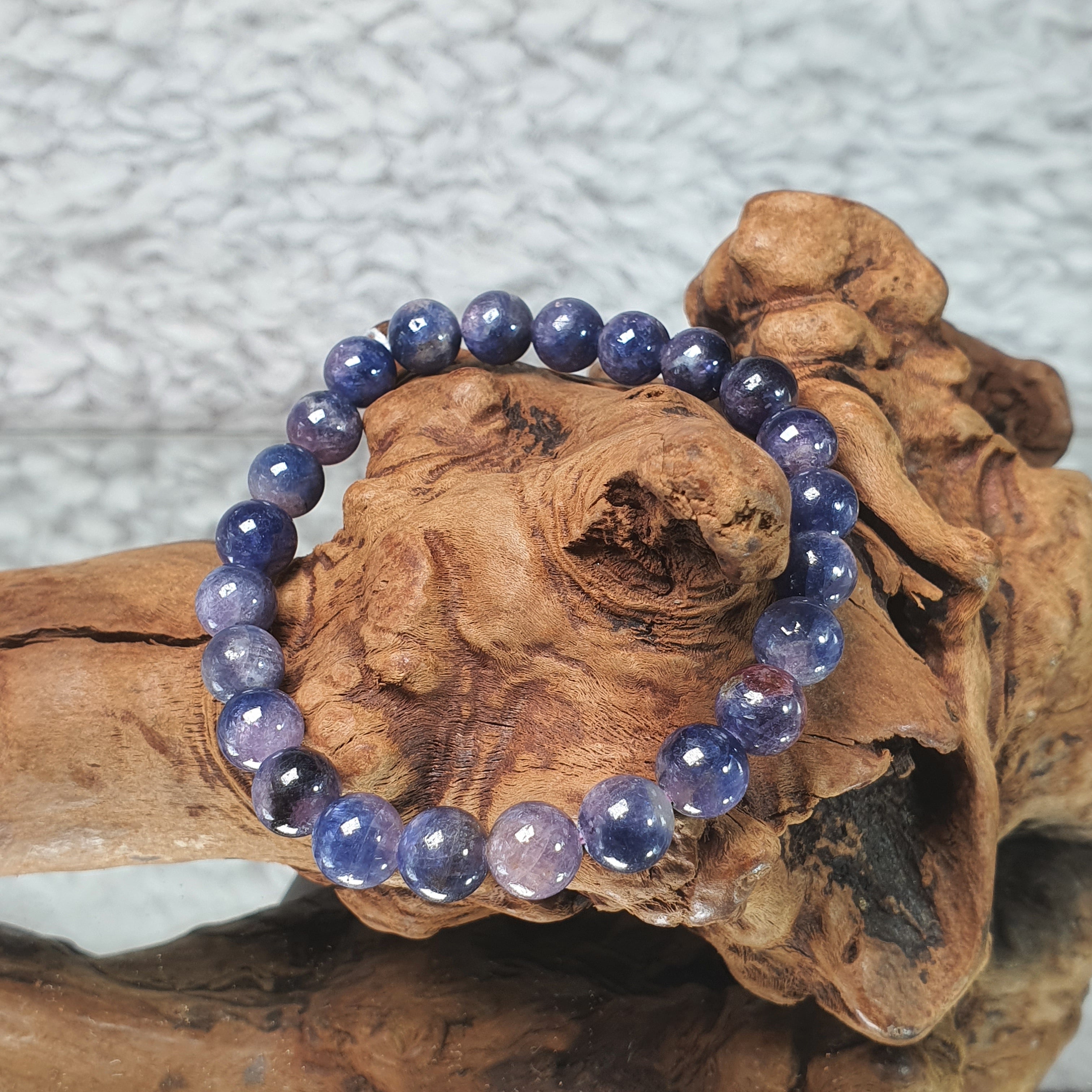 Purple Sapphire Bracelet – Wisdom, Protection & Inner Strength – Living ...