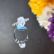 Load image into Gallery viewer, Normal Grade Moonstone Ring (Adjustable) – 普通月光石可调节戒指

