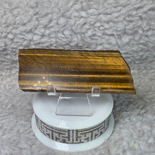 Load image into Gallery viewer, Yellow Tiger Eye Slab Display – Wealth Focus, Confidence &amp; Protective Energy
