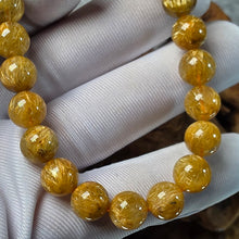 Load image into Gallery viewer, Golden Rutilated Quartz Bracelet – 金发晶手链 (Good Grade)
