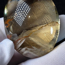 Load image into Gallery viewer, Citrine Palm Stone – 黄水晶
