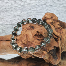 Load image into Gallery viewer, Good Grade Green Phantom Ju Bao Peng Bracelet – Wealth Growth &amp; Accumulation
