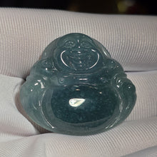 Load image into Gallery viewer, Jadeite Laughing Buddha Pendant – 翡翠笑佛吊坠
