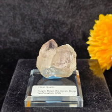 Load image into Gallery viewer, Clear Quartz Specimen (Green Ridge, Washington, USA) – 美国华盛顿州 Green Ridge 天然透明水晶矿物标本
