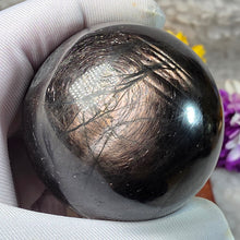 Load image into Gallery viewer, Hypersthene Sphere – 金运石圆球摆件
