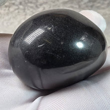 Load image into Gallery viewer, Black Shivalingam (Nepal) – Grounding, Balance &amp; Sacred Energy
