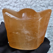 Load image into Gallery viewer, Golden Calcite Ingot Display – Wealth Attraction, Confidence &amp; Prosperity Energy
