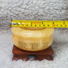 Load image into Gallery viewer, Yellow Jade Ju Bao Peng Wealth Bowl – Abundance &amp; Prosperity

