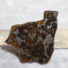Load image into Gallery viewer, Pallasite Meteorite Slab Display – 橄榄陨石切片摆件
