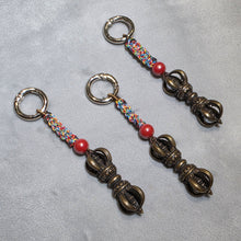 Load image into Gallery viewer, Vajra Bag Charm (In-house Design) – 降魔杵包包挂饰
