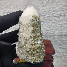 Load image into Gallery viewer, Quartz with Calcite from Inner Mongolia – Clarity &amp; Gentle Energy Flow
