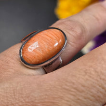 Load image into Gallery viewer, Celestobarite Ring (Non-Adjustable) – 天青重晶石戒指
