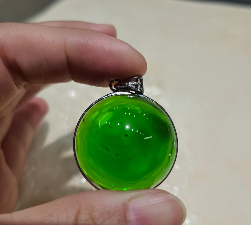 Gaia Stone Pendant — Protective Crystal Jewelry for Energy & Balance