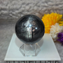 Load image into Gallery viewer, Hypersthene Sphere Display – 紫苏辉石球摆件
