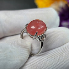 Load image into Gallery viewer, Rhodochrosite Ring (Adjustable) – 红纹石可调节戒指
