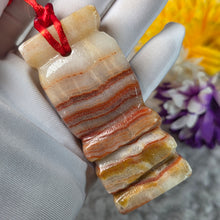 Load image into Gallery viewer, Pork Belly Stone Hanging Charm – 五花肉石挂件
