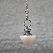 Load image into Gallery viewer, Crystal Pendulum (Fat Shaped) – 水晶胖型灵摆
