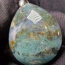 Load image into Gallery viewer, Moss Agate Pendant – 水草玛瑙吊坠
