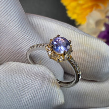 Load image into Gallery viewer, Tanzanite Ring (Adjustable) – 坦桑石可调节戒指
