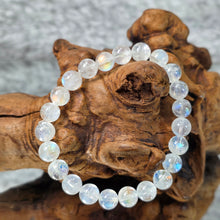 Load image into Gallery viewer, Rainbow Moonstone Bracelet (Madagascar) – 马达加斯加彩光月光石手链

