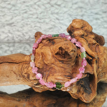 Load image into Gallery viewer, Natural Multi-Colour Tourmaline Bracelet (Free Form)
