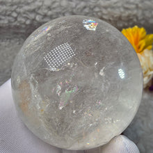 Load image into Gallery viewer, Clear Quartz Sphere – 白水晶圆球摆件
