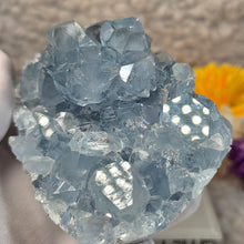 Load image into Gallery viewer, Top-Grade Celestite Specimen Display (Madagascar) – 顶级马达加斯加天青石标本摆件
