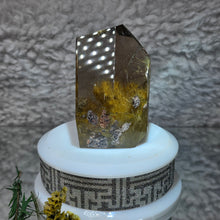Load image into Gallery viewer, Golden Rutiles in Quartz Display – Manifestation &amp; Abundance Energy

