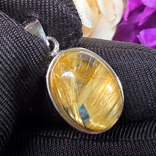Load image into Gallery viewer, Golden Rutilated Quartz Pendant – 金钛晶吊坠
