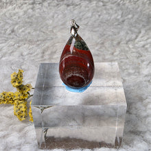 Load image into Gallery viewer, Chicken Blood Stone Pendant – 鸡血石吊坠
