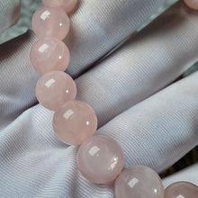 Load image into Gallery viewer, Rose Quartz Bracelet – Love, Harmony &amp; Gentle Heart Energy
