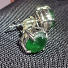 Load image into Gallery viewer, Jadeite Ear Stud Earrings – Timeless Harmony Jewellery
