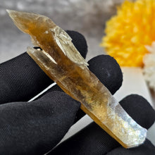 Load image into Gallery viewer, Golden Selenite Display (Spain) – 西班牙金色透石膏摆件

