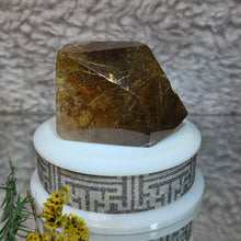 Load image into Gallery viewer, Golden Rutiles in Quartz Display – Manifestation &amp; Abundance Energy
