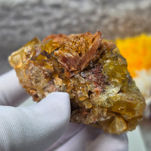 Load image into Gallery viewer, Yellow Fluorite Mineral Specimen (Morocco) – 摩洛哥天然黄色萤石矿物标本

