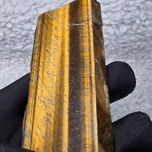Load image into Gallery viewer, Yellow Tiger Eye Slab Display – Wealth Focus, Confidence &amp; Protective Energy
