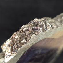 Load image into Gallery viewer, Fluorite with Pyrite Slab Display – Mental Clarity, Wealth Activation &amp; Protection
