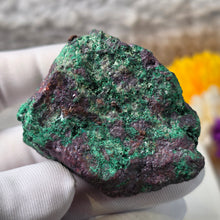 Load image into Gallery viewer, Raw Copper, Cuprite, Malachite &amp; Calcite (Namibia) – 纳米比亚天然原生铜、赤铜矿、孔雀石与方解石共生矿标本

