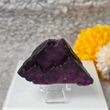Load image into Gallery viewer, Purple Fluorite Specimen (Mexico) – 墨西哥天然紫色萤石矿物标本
