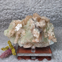 Load image into Gallery viewer, Green Apophyllite Display
