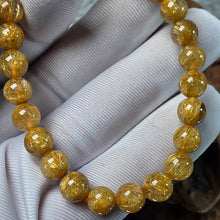 Load image into Gallery viewer, Golden Rutilated Quartz Bracelet – 金发晶手链 (Good Grade)
