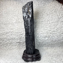 Load image into Gallery viewer, Raw Black Tourmaline Display – Protection, Grounding &amp; Energy Shield
