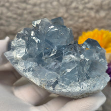 Load image into Gallery viewer, Top-Grade Celestite Specimen Display (Madagascar) – 顶级马达加斯加天青石标本摆件

