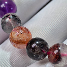 Load image into Gallery viewer, Premium Grade Super 7 Crystal Bracelet – 高品质超七水晶手链
