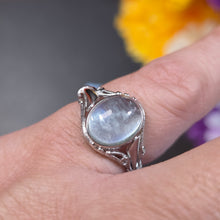 Load image into Gallery viewer, Aquamarine Ring (Adjustable) – 海蓝宝可调节戒指
