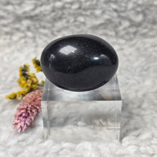 Load image into Gallery viewer, Black Shivalingam (Nepal) – Grounding, Balance &amp; Sacred Energy
