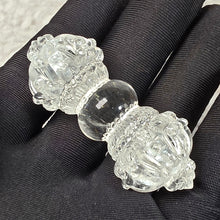 Load image into Gallery viewer, Clear Quartz Vajra (Dorje)
