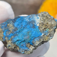 Load image into Gallery viewer, Blue Aerinite Specimen Display (Spain) – 西班牙蓝纤石标本摆件
