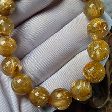 Load image into Gallery viewer, Golden Rutilated Quartz Bracelet – 金发晶手链 (Good Grade)

